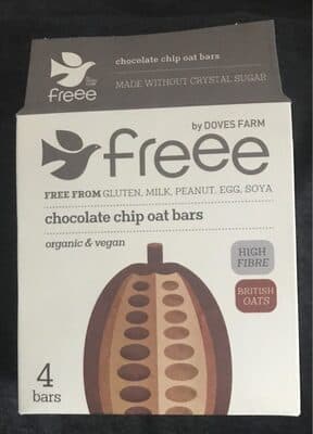 Freee chocolate chip oat bars