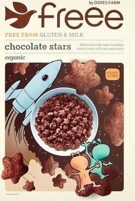FREEE by Doves Farm Organic Chocolate Stars