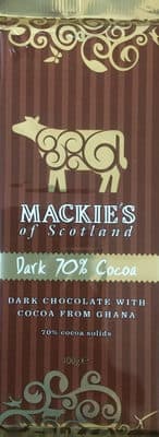 Dark 70% cocoa
