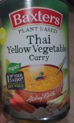 Thai yellow vegetable curry