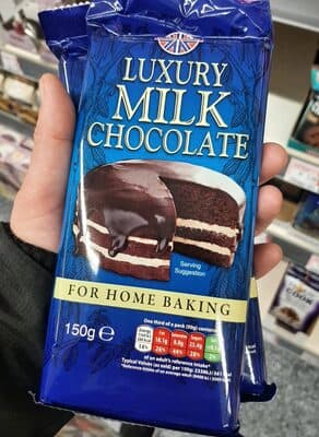 luxury milk chocolate