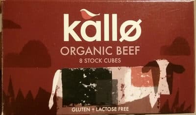 Kallo Organic Beef Stock Cubes