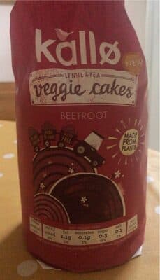 Veggie cakes beetroot