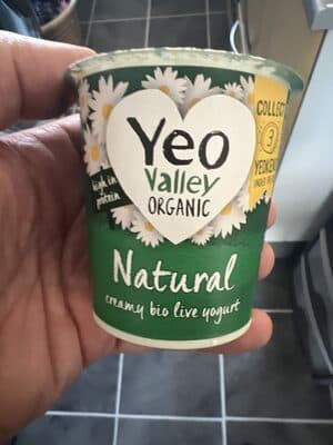 Natural Proper Organic Bio Live Yeogurt