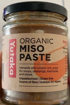 Unpasteurised Miso Paste