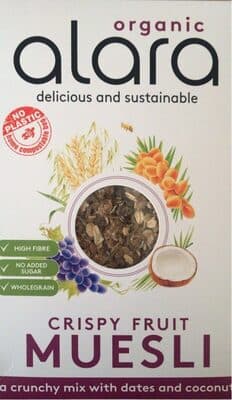 Crispy fruit muesli organic