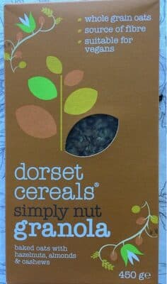 Simply nuts granola