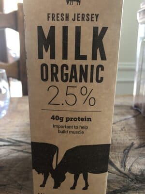 Jersey Dairy Organic Milk