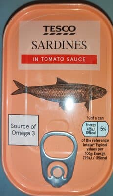 Tesco Sardines in Tomato Sauce