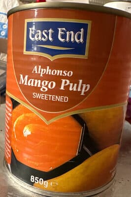 Alphonso Mango Pulp Sweetened
