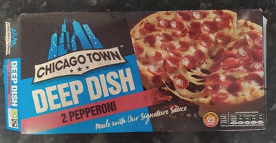 Deep Dish Pepperoni Pizza