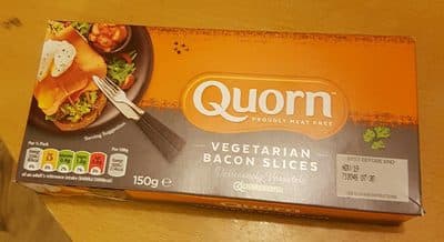Vegetarian bacon slices