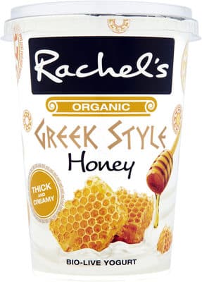 Rachel's Organic Greek Style Honey yogurt