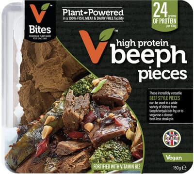 Vegan Plant-Based Meat Free Bistro Beef Chunks