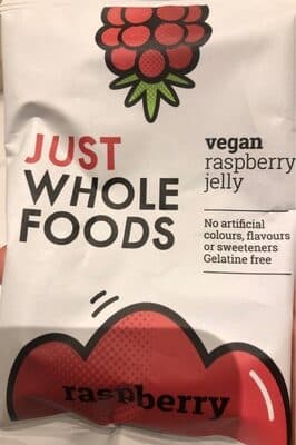 Vegan raspberry jelly