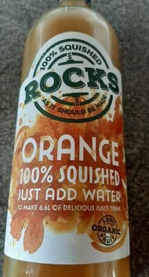 Orange 100% Squished