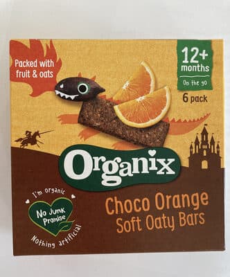 Choco Orange Soft Oatly Bars