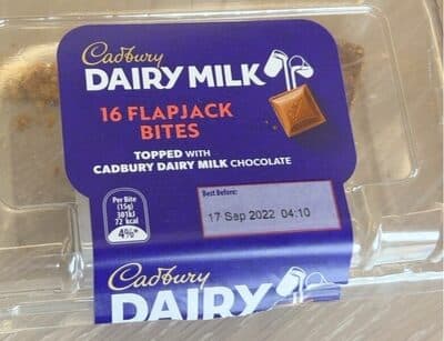 Cadburys Dairy Milk Flapjack Bites