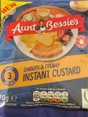 Instant custard