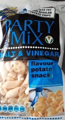 Salt and vinegar party mix