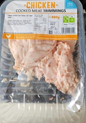 Turkey meat trimming