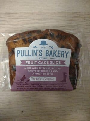 Fruit cake slice