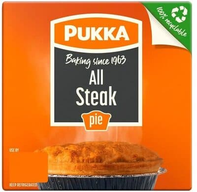 Pukka All Steak Pie