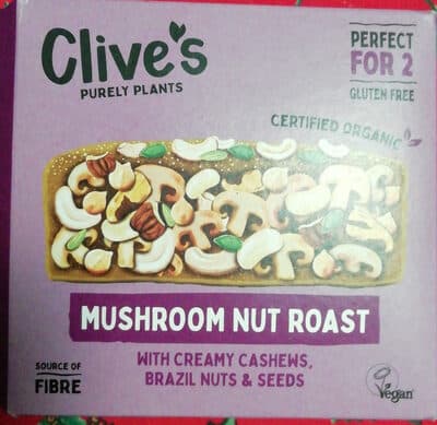 Mushroom Nut Roast