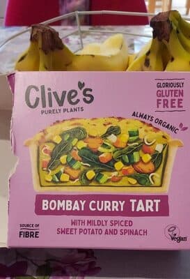 Bombay curry tart