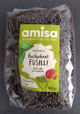 Organic Buckwheat Fusilli