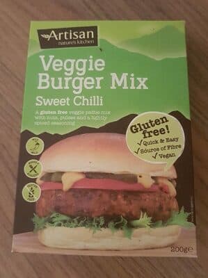 Veggie Burger Mix Sweet Chilli