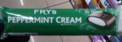 Fry's Cream Chocolate Bar Peppermint