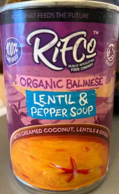 Lentil & Pepper Soup