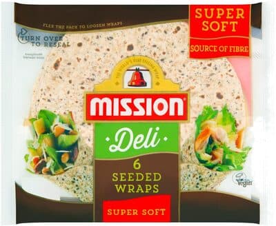 Mission Deli Super Soft Seeded Wraps