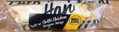 Salt n Chilli Chicken Goujon Wrap
