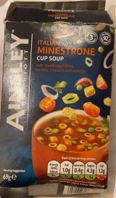 Italian Minestrone Cup Soup