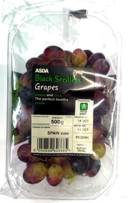 Black Seedless Grapes