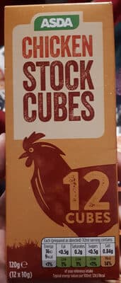 Asda Chicken Stock Cubes