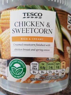 Chicken and Sweetcorn Soup