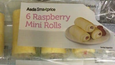 Raspberry Mini Rolls