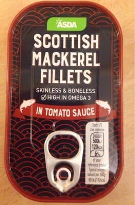 Scottish Mackerel Fillets in Brine