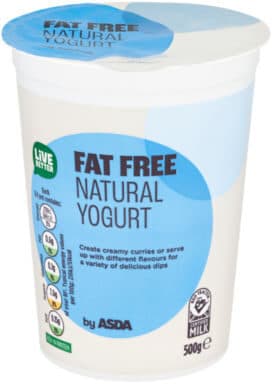 Fat Free Natural Yogurt