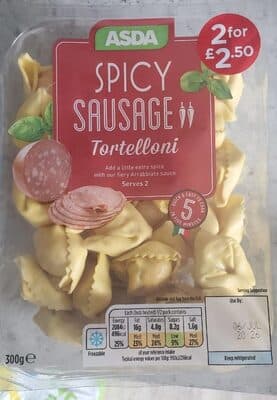 Asda Spicy Sausage Tortelloni