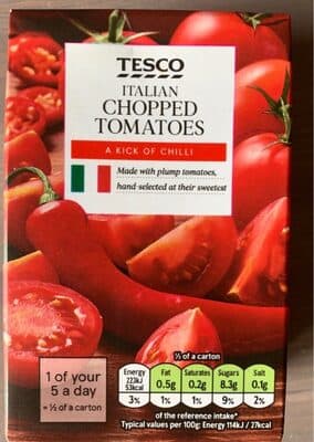 Chopped tomatoes
