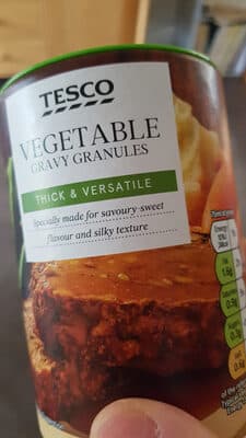 Tesco Vegetable Gravy Granules
