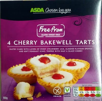 Cherry Bakewell Tarts