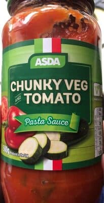 Chunky veg tomato