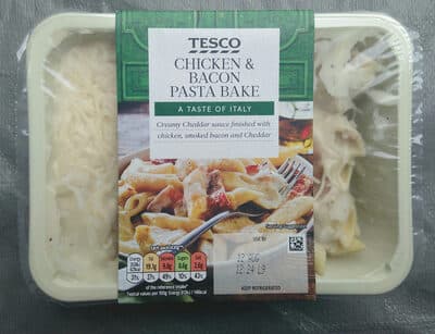 Chicken & bacon pasta bake