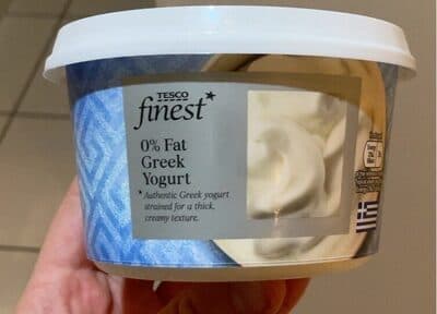 0% Fat Greek Yogurt