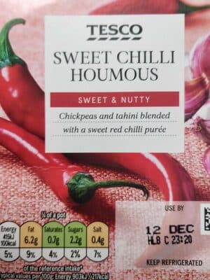 Sweet Chilli Houmous